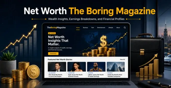 net worth the boring magazine