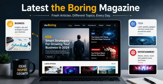 latest the boring magazine