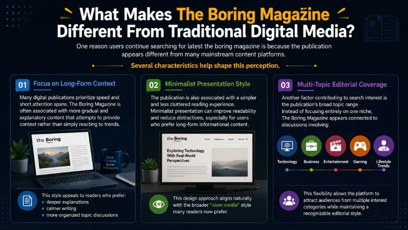 the boring magazine media